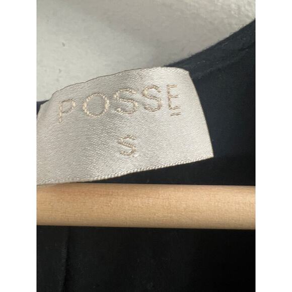 Posse V Neck Lightweight 100% Linen Mini Dress size Small - Picture 4 of 7